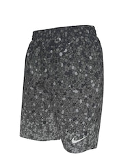 Nike Black 7" Swim Shorts - Image 1 of 3