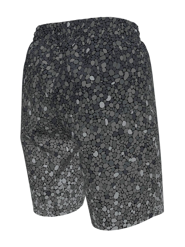 Nike Black 7" Swim Shorts - Image 2 of 3 Nike Black 7" Swim Shorts - Image 2 of 3