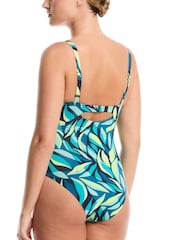 Nike Midnight Navy V-Neck One Piece - Image 2 of 5