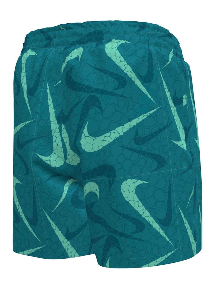 Nike Energy Green Breaker Pebble Aop 4" Swim Shorts - Image 3 of 3 Nike Energy Green Breaker Pebble Aop 4" Swim Shorts - Image 3 of 3