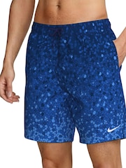 Nike Midnight Blue 7" Swim Shorts - Image 3 of 7