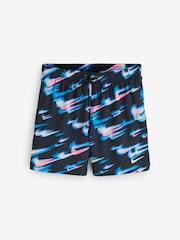 Nike Black Multi Print Breaker 5" Swim Shorts - Image 1 of 1