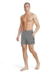 Nike Cool Grey Breaker Logo Tape 5" Swim Shorts - Image 1 of 7