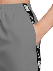 Nike Cool Grey Breaker Logo Tape 5" Swim Shorts - Image 7 of 7
