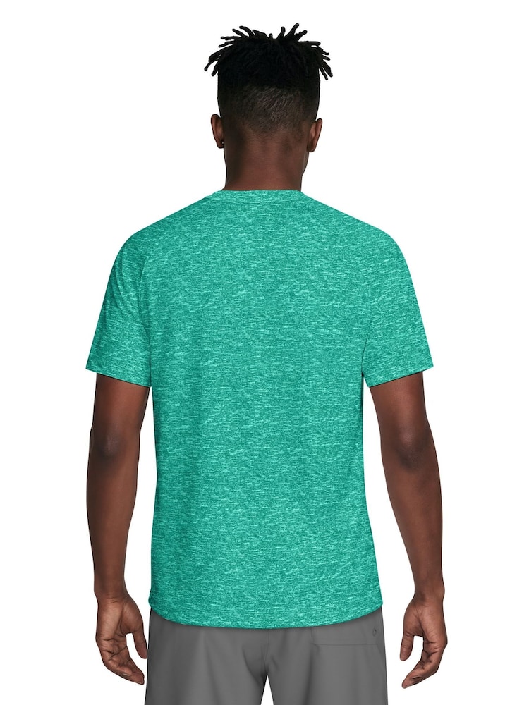 Nike Energy Green Short Sleeve Hydroguard Rash T-Shirt - Image 2 of 6 Nike Energy Green Short Sleeve Hydroguard Rash T-Shirt - Image 2 of 6