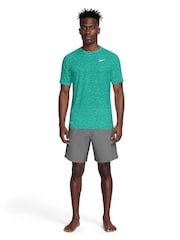 Nike Energy Green Short Sleeve Hydroguard Rash T-Shirt - Image 3 of 6