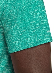Nike Energy Green Short Sleeve Hydroguard Rash T-Shirt - Image 5 of 6