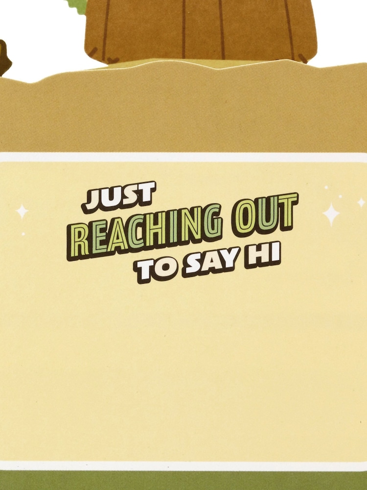 Hallmark Brown 3D Pop-Up The Mandalorian Grogu & Frogs Card - Image 6 of 6 Hallmark Brown 3D Pop-Up The Mandalorian Grogu & Frogs Card - Image 6 of 6