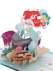 Hallmark Blue 3D Pop-Up Disney The Little Mermaid Card - Image 4 of 5