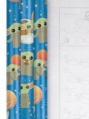 Hallmark 3 x 2m The Mandalorian Grogu Wrapping Paper - Image 2 of 6