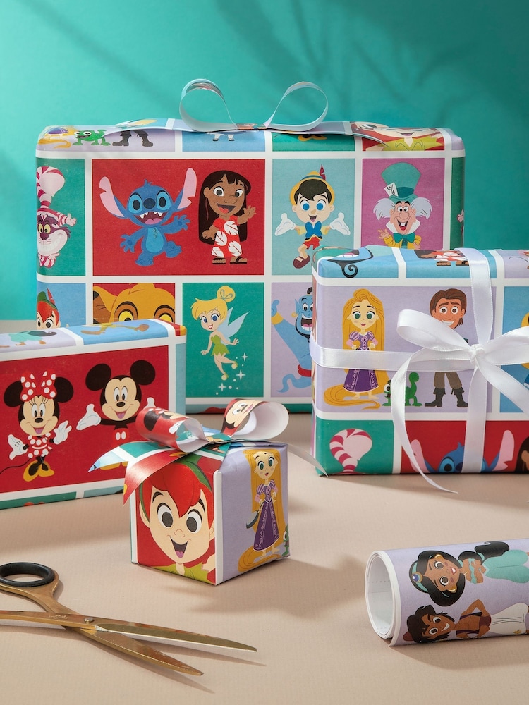 Hallmark 3 x 2m Disney Characters Wrapping Paper - Image 1 of 6 Hallmark 3 x 2m Disney Characters Wrapping Paper - Image 1 of 6