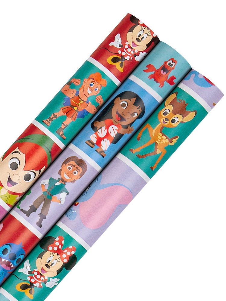 Hallmark 3 x 2m Disney Characters Wrapping Paper - Image 6 of 6 Hallmark 3 x 2m Disney Characters Wrapping Paper - Image 6 of 6