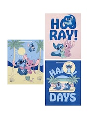 Hallmark 3 Pack Blue Large Disney Lilo & Stitch Designs Gift Bags - Image 6 of 6