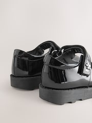 Schwarz Bestickt - Mary Jane-Schuhe für Kinder - Bild 4 von 5
