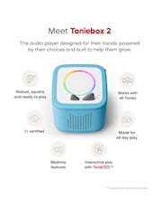 Tonies Sky Blue Toniebox 2 Starter Set with Creative Tonie Rubie - Image 3 of 6