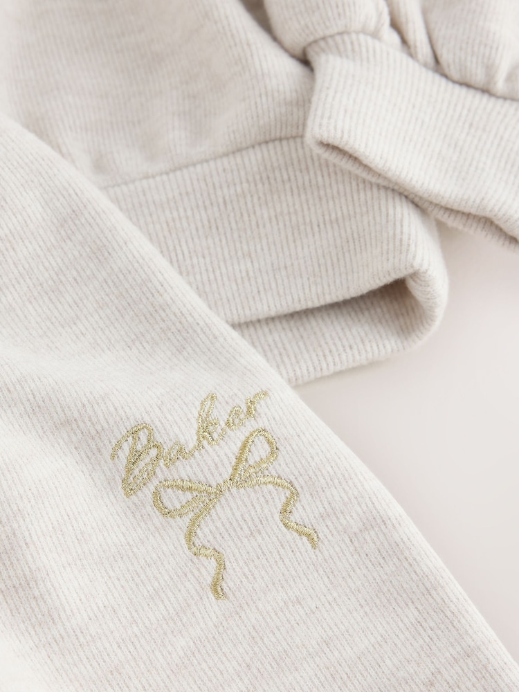 Baker by Ted Baker Oatmeal 2 Piece Soft Rib Cosy Set - Image 6 of 6
