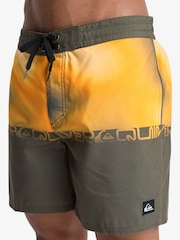 Quiksilver Green Everyday Half Jam 16" Logo Swim Shorts - Image 5 of 8
