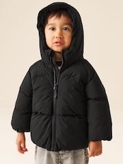 Black Padded Coat (6mths-7yrs) - Image 5 of 6