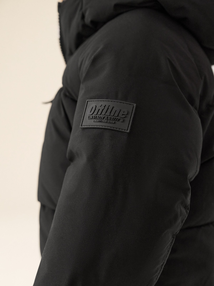 Black Padded Coat (6mths-7yrs) - Image 6 of 6 Black Padded Coat (6mths-7yrs) - Image 6 of 6
