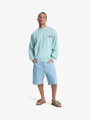 Quiksilver Elevated Backprint Graphic Crew Neck Sweatshirt - صورة 3 من 8