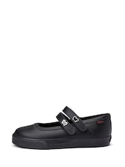 Kickers Black Tovni Mary Jane Wings Shoes - Image 2 of 5