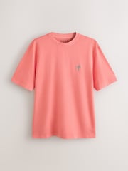 Verde/roz - Jersey Salt Wash Short Sleeve Pyjamas 2 Pack - Imaginea 11 din 13
