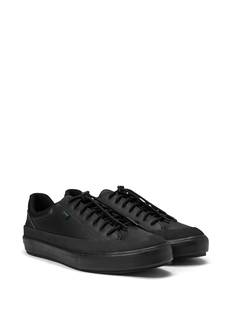 Kickers Black Tovni Toggle Track Trainers - Image 1 of 6 Kickers Black Tovni Toggle Track Trainers - Image 1 of 6