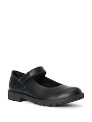 Kickers Black Lachly Mary Jane Youth Shoes - Image 1 of 5