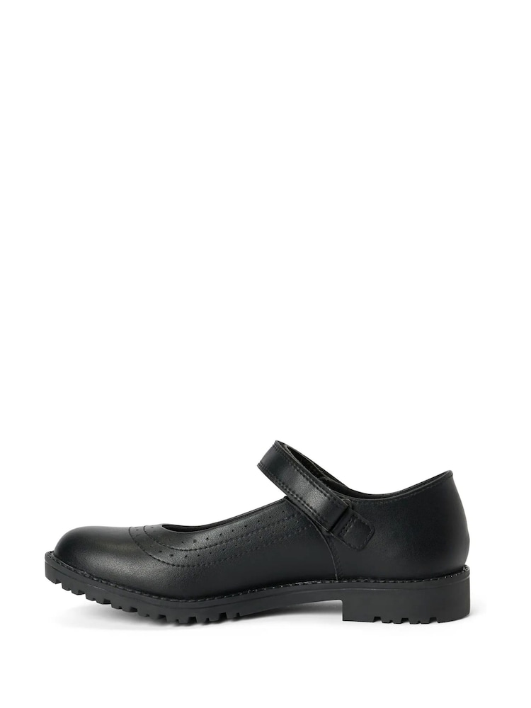 Kickers Black Lachly Mary Jane Youth Shoes - Image 2 of 5