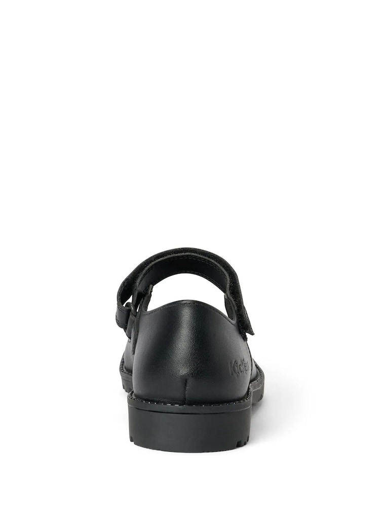 Kickers Black Lachly Mary Jane Youth Shoes - Image 5 of 5