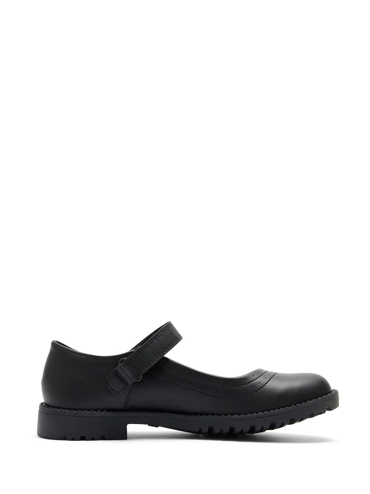 Kickers Black Lachly Mary Jane Youth Shoes - Image 1 of 7 Kickers Black Lachly Mary Jane Youth Shoes - Image 1 of 7