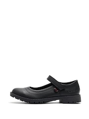 Kickers Black Lachly Mary Jane Youth Shoes - Image 2 of 7