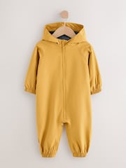 Ochre Yellow Waterproof Fleece Lined Puddlesuit (3mths-7yrs) - Image 1 of 5