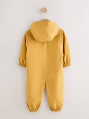 Ochre Yellow Waterproof Fleece Lined Puddlesuit (3mths-7yrs) - Image 2 of 5