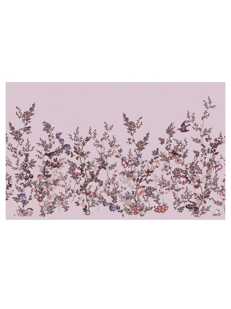 Graham & Brown Pink Allurium Fixed Size A4 Mural Sample - Image 2 of 2 Graham & Brown Pink Allurium Fixed Size A4 Mural Sample - Image 2 of 2
