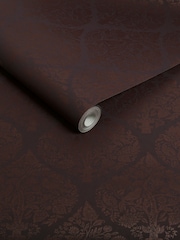 Graham & Brown Fig Woodland Fable Damask A4 Wallpaper Sample - Image 3 of 3