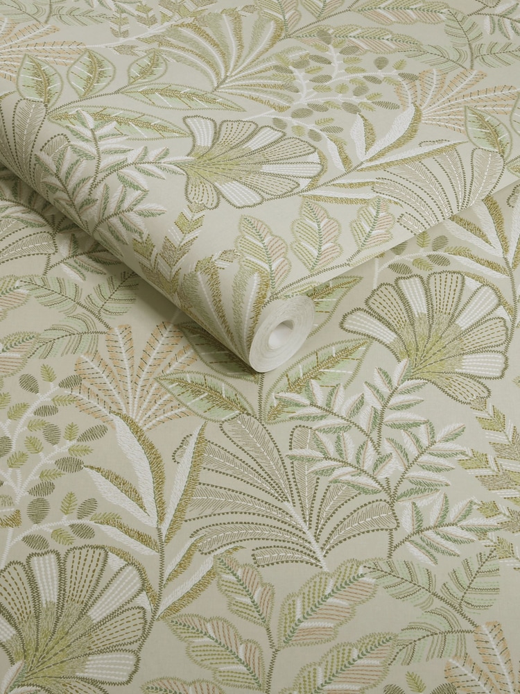 Graham & Brown Sage Vendura Weave A4 Wallpaper Sample - Image 2 of 3 Graham & Brown Sage Vendura Weave A4 Wallpaper Sample - Image 2 of 3