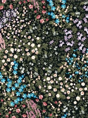 Graham & Brown Black Painterly Flora A4 Wallpaper Sample - Image 3 of 3
