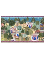 Graham & Brown Multicolour Eternal City Fixed Size A4 Mural Sample - Image 2 of 3