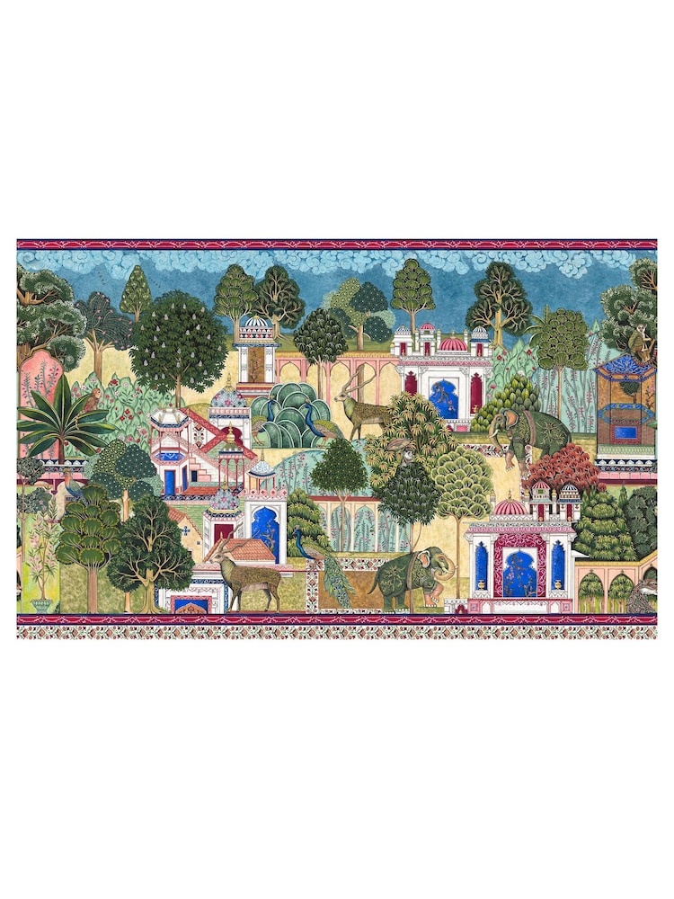 Graham & Brown Multicolour Eternal City Fixed Size A4 Mural Sample - Image 2 of 3