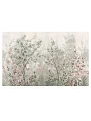 Graham & Brown Soft Green Forest in Bloom Fixed Size A4 Mural Sample - Image 2 of 2