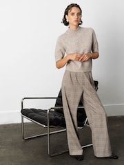 French Connection Kezia Short Sleeve Mock Neck Jumper - Imagen 3 de 6