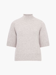 French Connection Kezia Short Sleeve Mock Neck Jumper - Imagen 6 de 6