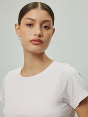 Pink Sculpted Short Sleeve T-Shirt - Image 5 of 5