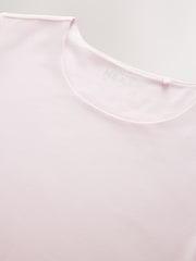 Pink Sculpted Short Sleeve T-Shirt - Image 7 of 8