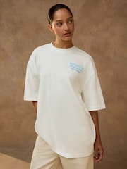 Ecru Bagel Graphic T-Shirt - Image 3 of 5