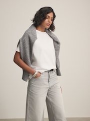 Blanco - Heavyweight Crew Neck T-Shirt - Imagen 2 de 5