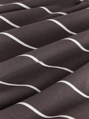 Brown Stripe Sculpted Short Sleeve T-Shirt - Image 8 of 8