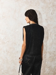 Rockett St George Grey Embellished T-Shirt - Image 4 of 9