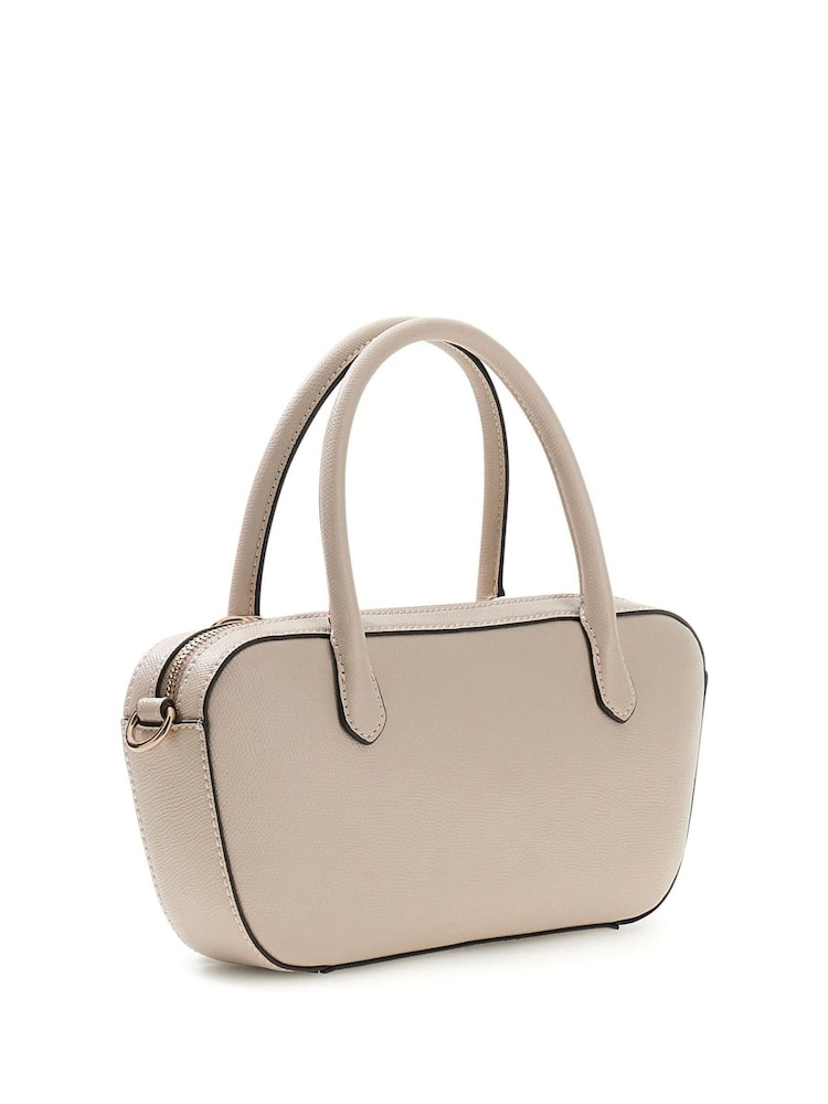 Guess Grey Davina Small Satchel Bag - Image 2 of 2
